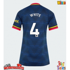Arsenal Ben White #4 Replica Away Stadium Shirt for Women 2026-27 Short Sleeve